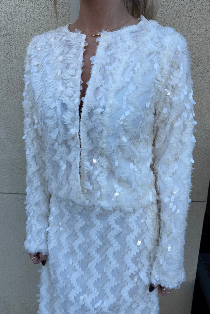 BLANK MUSE SEQUIN JACKET - Violet Muse Boutique