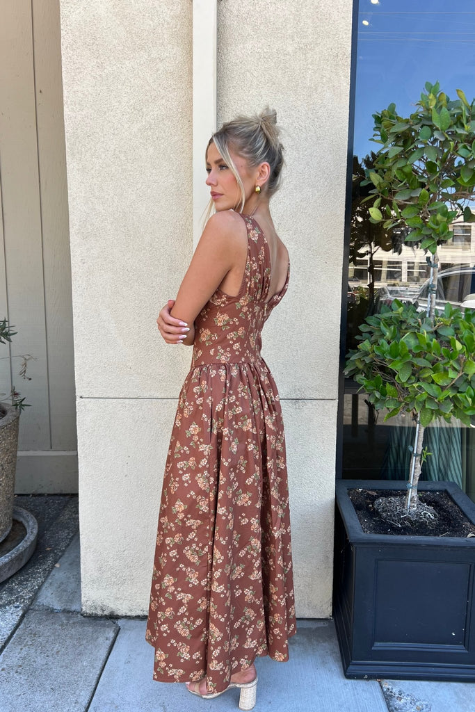 CLAYDEN FLORAL DRESS - Violet Muse Boutique