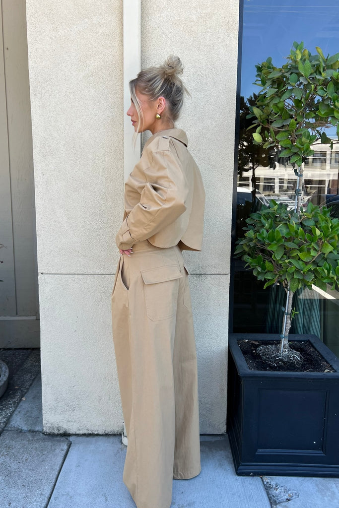 CLAYRA WIDE LEG PANTS - Violet Muse Boutique