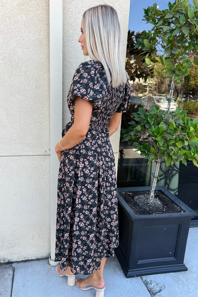 COTELLE FLORAL DRESS - Violet Muse Boutique