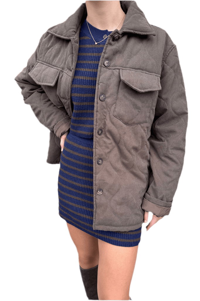 COTSWOLD QUILTED JACKET - Violet Muse Boutique