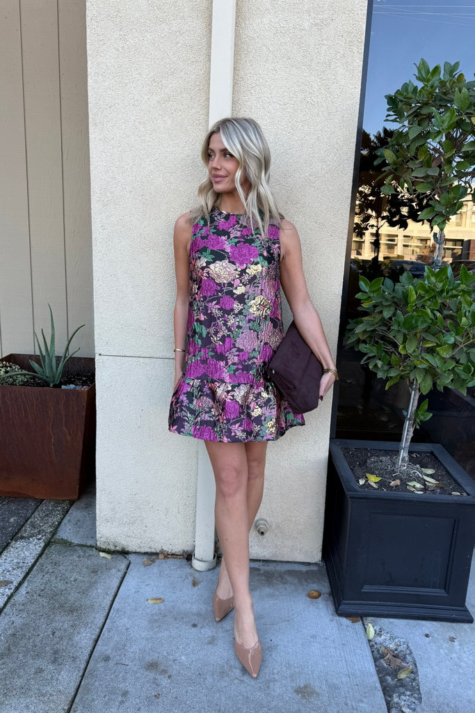 COUTURE PETAL DRESS - Violet Muse Boutique