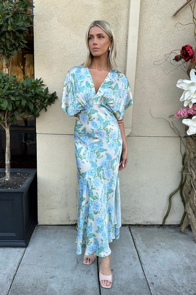 DREAMY DAYS FLORAL DRESS - Violet Muse Boutique