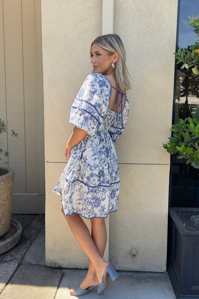 DRIFTSUN FLORAL DRESS - Violet Muse Boutique