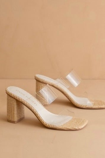FRANCEE RAFFIA SANDALS - Violet Muse Boutique