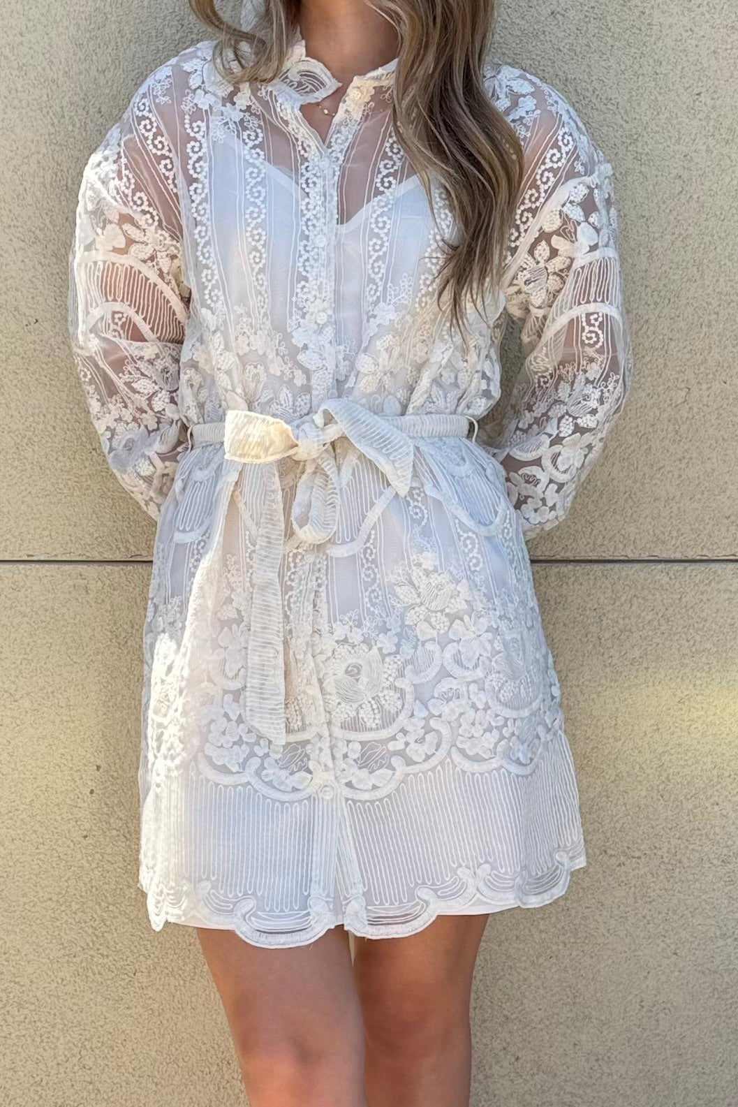 FRENCH MANOR CROCHET LACE DRESS – Violet Muse Boutique