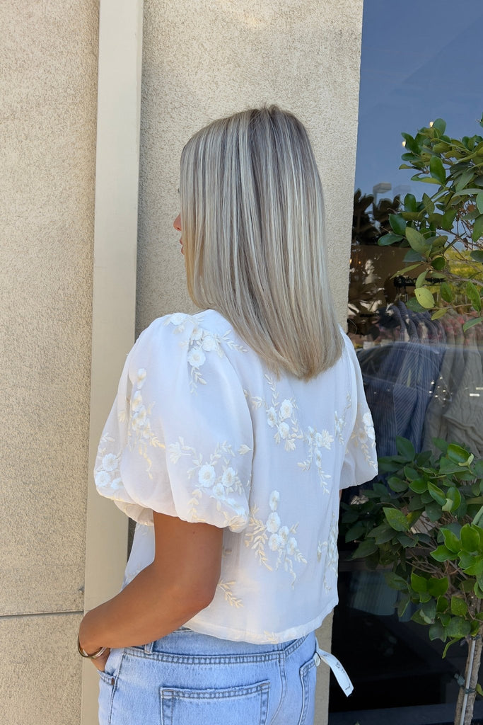 GLOWSHORE FLORAL SHIRT - Violet Muse Boutique