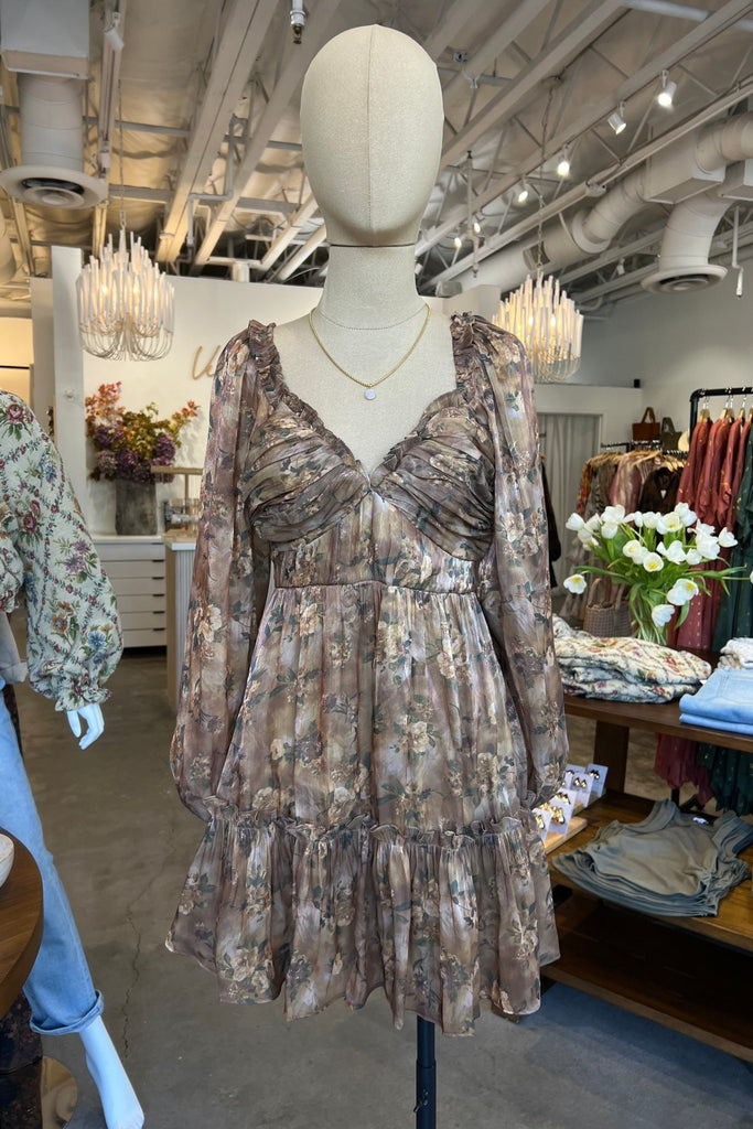HAZEL GROVE FLORAL DRESS - Violet Muse Boutique