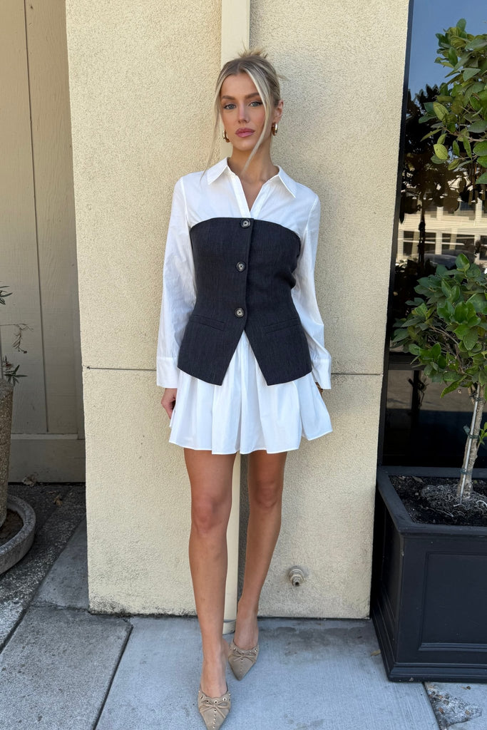 HEARTHILL SHIRT DRESS - endless rose - Violet Muse Boutique