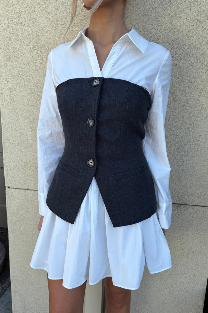 HEARTHILL SHIRT DRESS - endless rose - Violet Muse Boutique