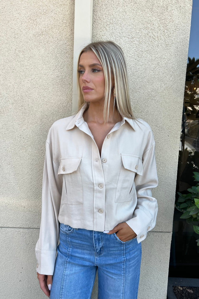 JACI LIGHTWEIGHT JACKET - Violet Muse Boutique