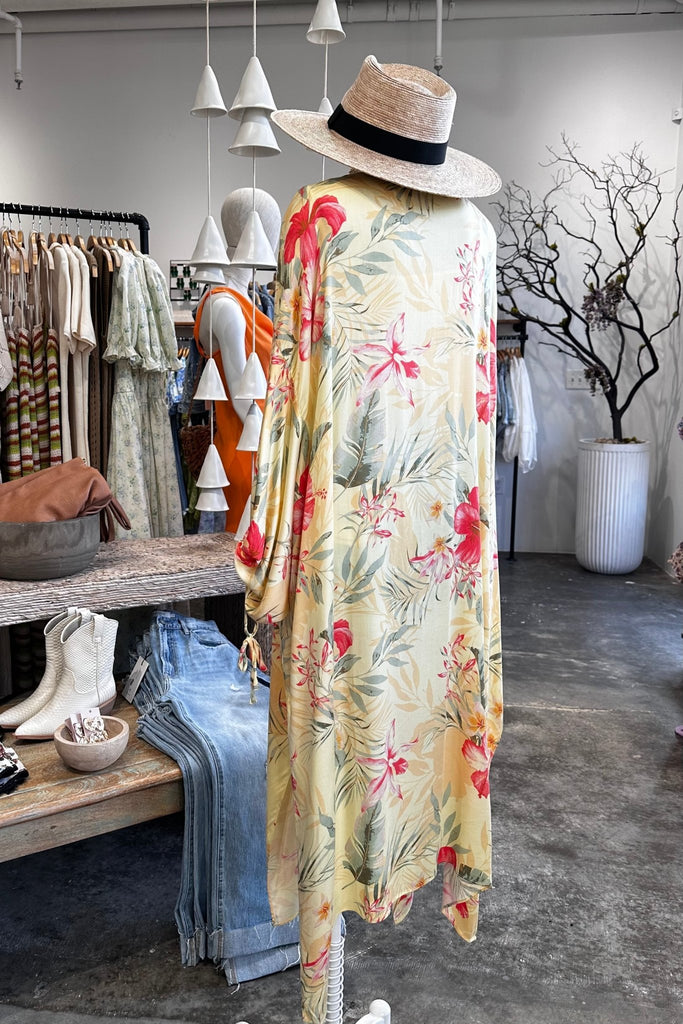 LOST IN PARADISE DUSTER - Violet Muse Boutique