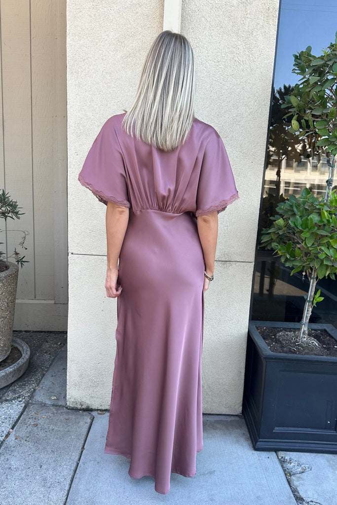 MOONDUST MAUVE DRESS - Violet Muse Boutique
