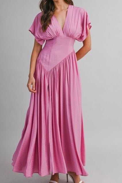 PALM BEACH PINK DRESS – Violet Muse Boutique