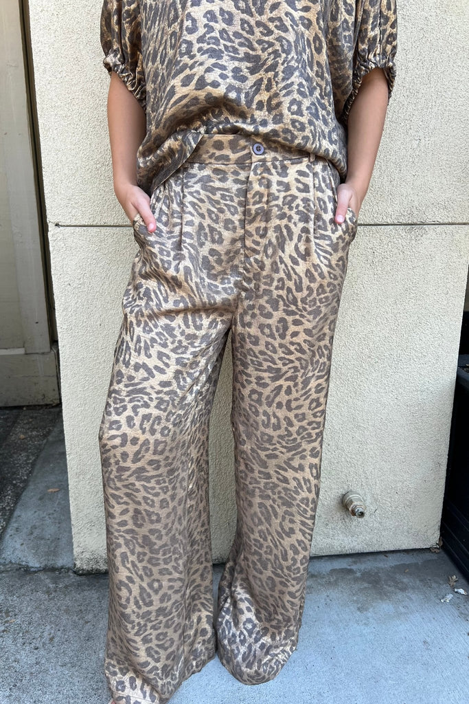 PALMDALE WIDE LEG PANTS - Violet Muse Boutique