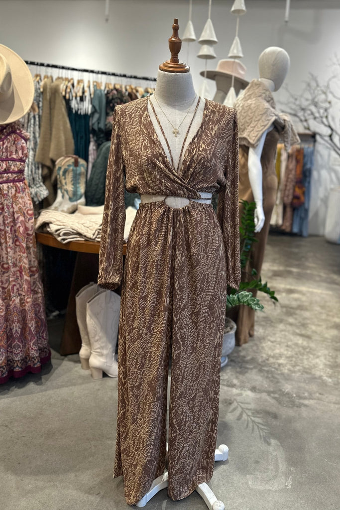 PIA WIDE LEG PANTS - Violet Muse Boutique
