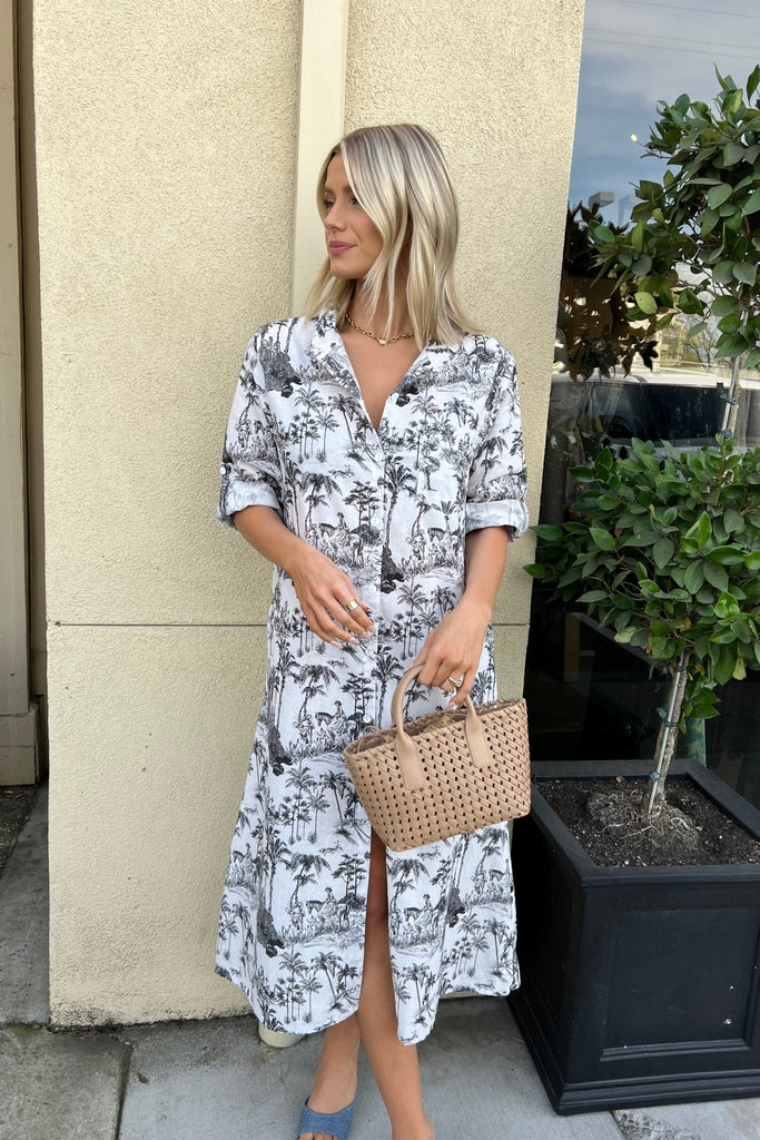 PRAIA SHIRT DRESS - Violet Muse Boutique