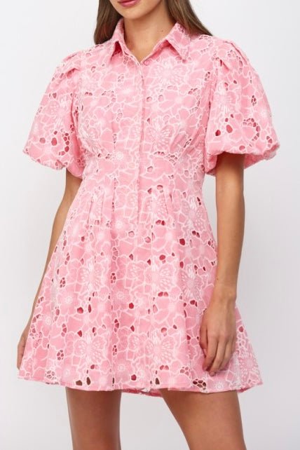ROSIE BLOSSOM FLORAL LACE DRESS – Violet Muse Boutique