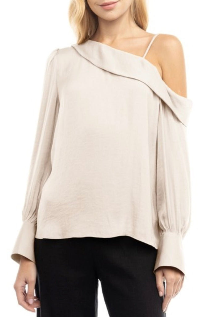 RYLAND CREAM TOP - Violet Muse Boutique