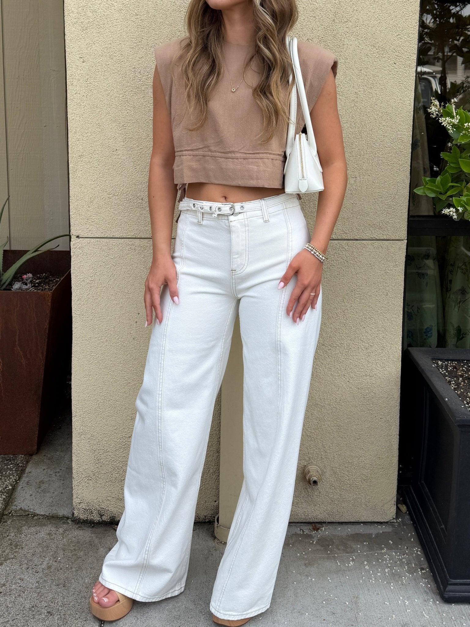 SALT KISS DENIM PANTS – Violet Muse Boutique