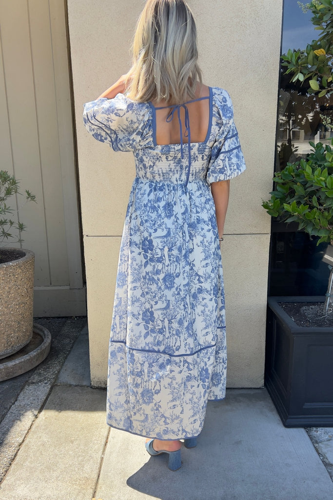 SEAGLOW TEARED DRESS - Violet Muse Boutique