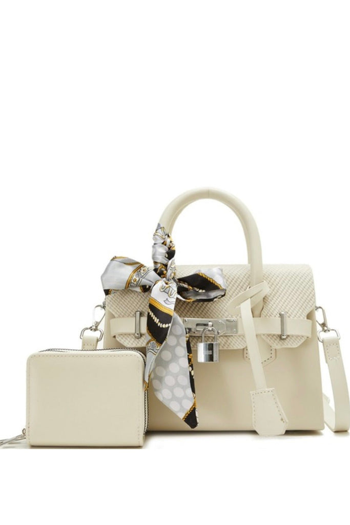 SIORA CREAM BAG - Violet Muse Boutique
