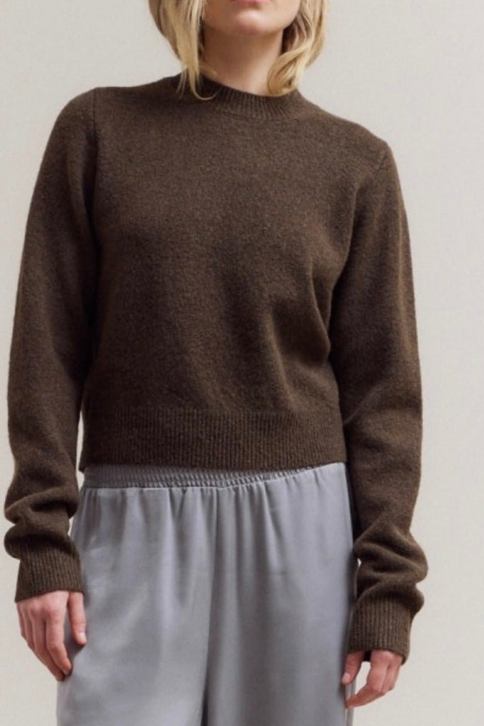 STILL VALLEY COFFEE SWEATER - Violet Muse Boutique