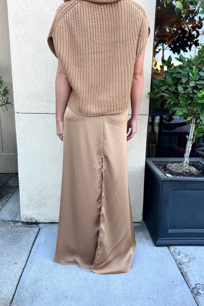 SUGARGLOW LONG BELTED SKIRT - Violet Muse Boutique