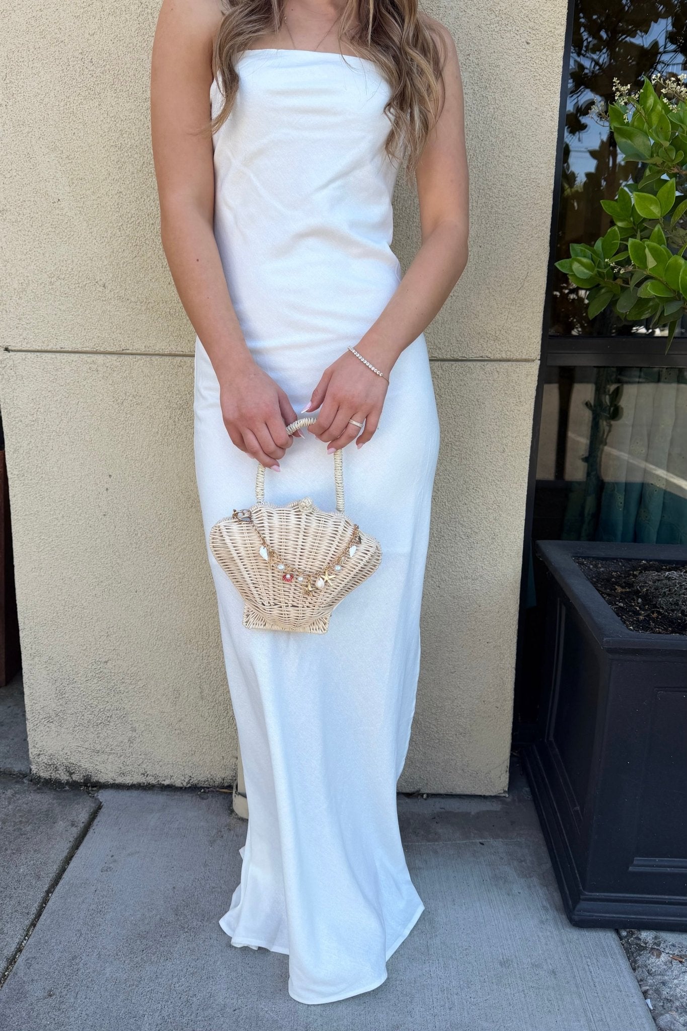 SUMMER MUSE IVORY LINEN DRESS Violet Muse Boutique SUMMER MUSE IVORY LINEN DRESS Violet Muse Boutique