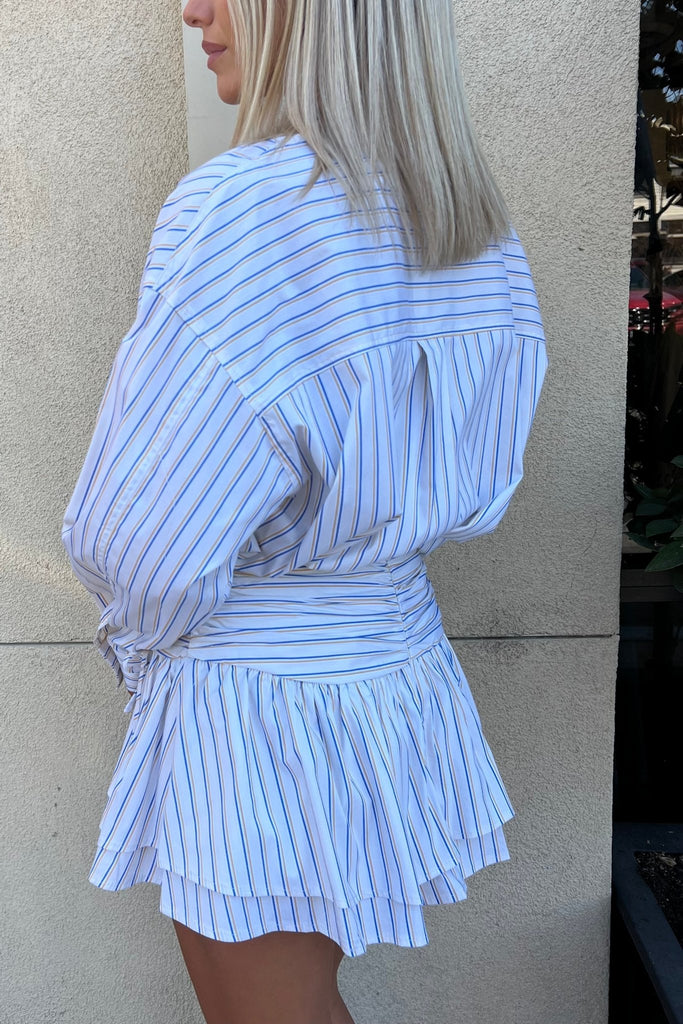 SUNBLUFF STRIPED SKIRT - Violet Muse Boutique