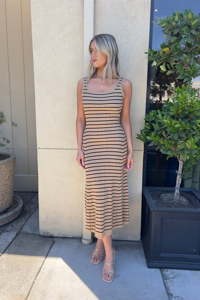 SYLOU STRIPED DRESS - Violet Muse Boutique